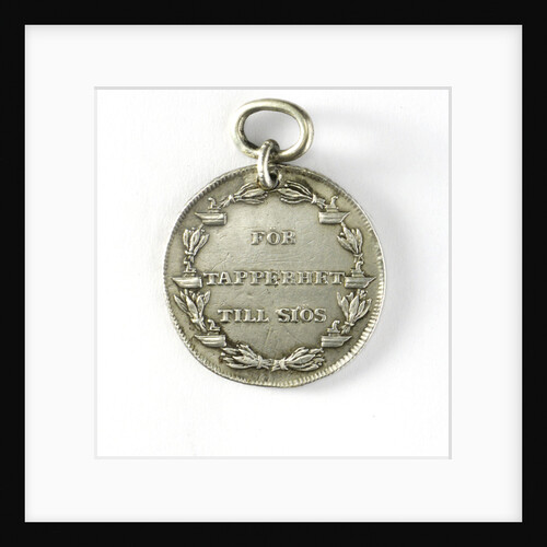 Naval reward medal; reverse by C.G. Fehrman