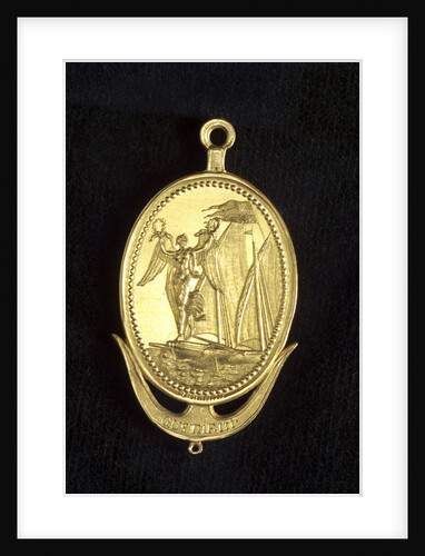 Naval reward medal commemorating the Battles of Svensksund and Friederickshamm, 1790; obverse by C.G. Fehrman