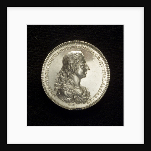 Medal commemorating Admiral Count Wachtmeister (1641-1714); obverse by C. Enhorning