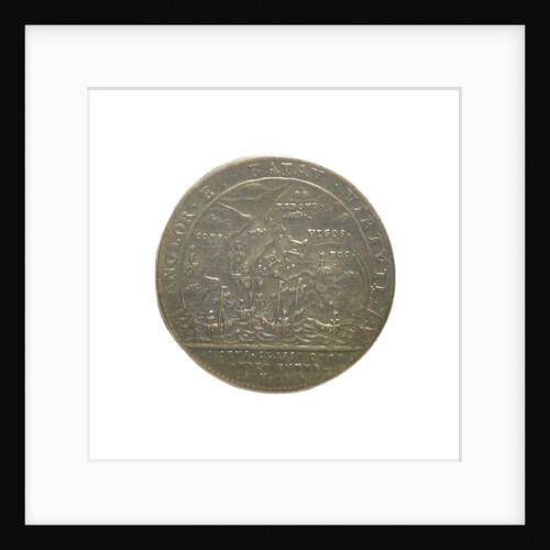 Counter commemorating the Expedition to Vigo Bay, 1702; reverse by J.G. Lauffer