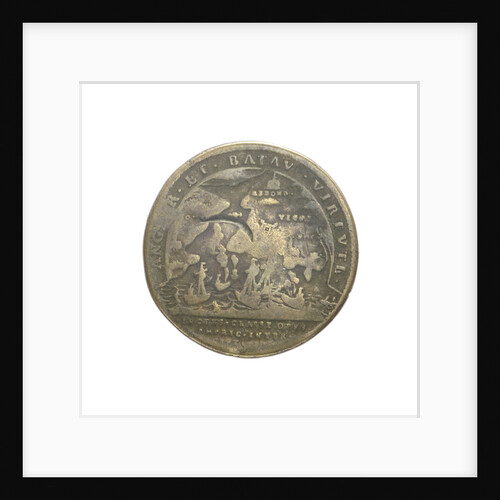 Counter commemorating the Expedition to Vigo Bay, 1702; reverse by J.G. Lauffer