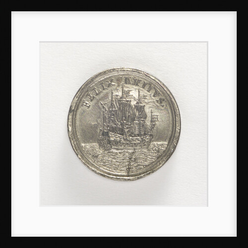 Counter commemorating the arrival of King Charles III in Portugal, 1703; obverse by C. Wermuth
