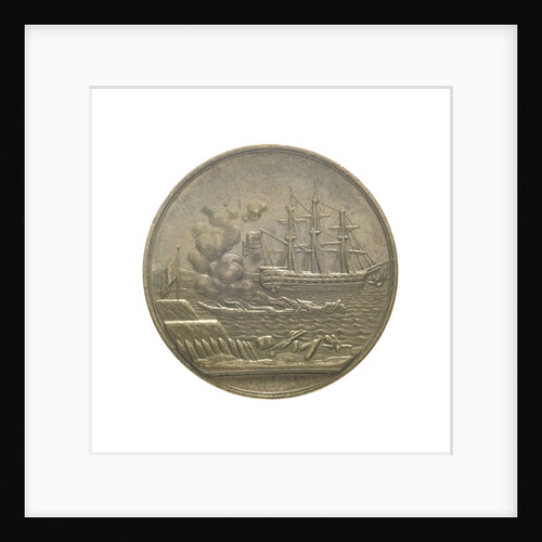 Counter commemorating the action off Eckernförde, 1849 by unknown