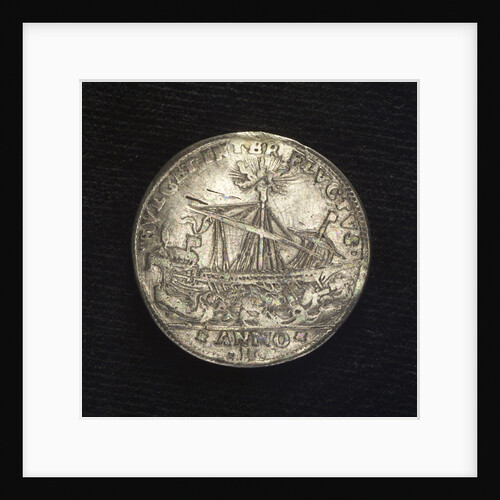 Counter commemorating the blockade of the Dardanelles, 1646; reverse by I.A. Batagia