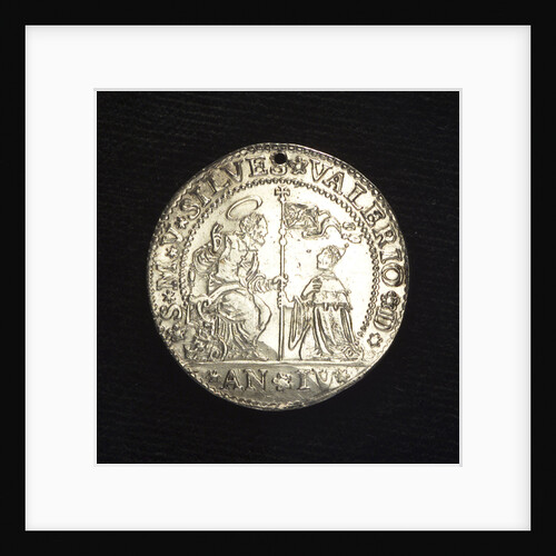 Counter commemorating the Battle of Andros, 1697; obverse by Andrea Baffo