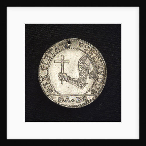 Counter commemorating the Battle of Andros, 1697; reverse by Andrea Baffo