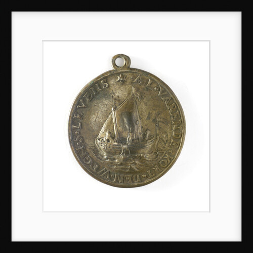 Badge of the Boatmen's Guild of the City of Hertogenbosch; obverse by unknown