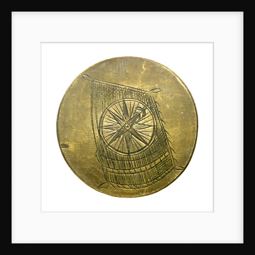 Badge of the Compass and Sailmakers guild of Amsterdam; obverse by unknown