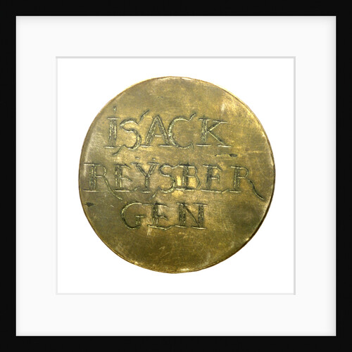 Badge of the Compass and Sailmakers guild of Amsterdam; reverse by Unknown