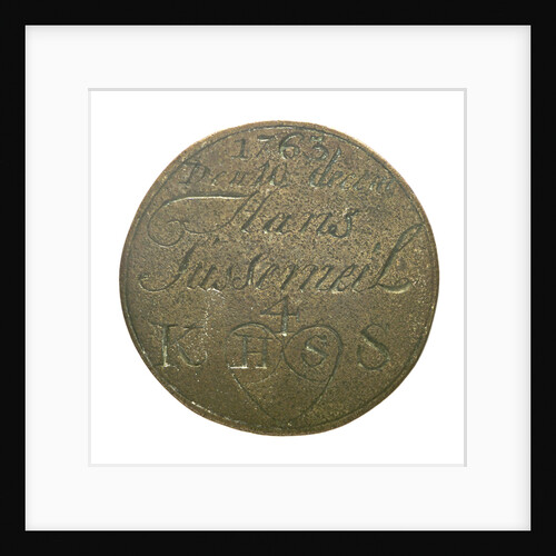 Lighterman's badge; reverse by unknown