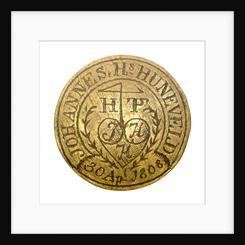 Lighterman's badge; reverse by unknown