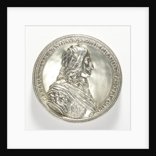 Medal commemorating Admiral César, Duc de Vendôme (1594-1665) by J. Darmand