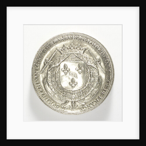 Medal commemorating Admiral César, Duc de Vendôme (1594-1665) by J. Darmand