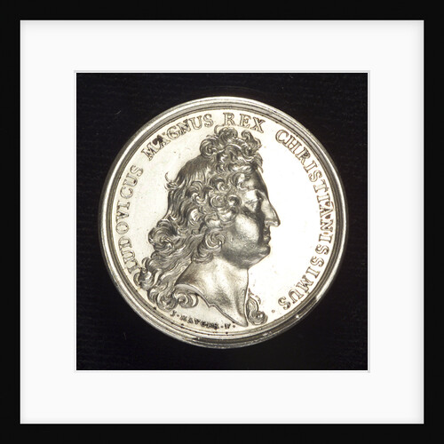 Medal commemorating Toulon being made a naval base; obverse by J. Mauger