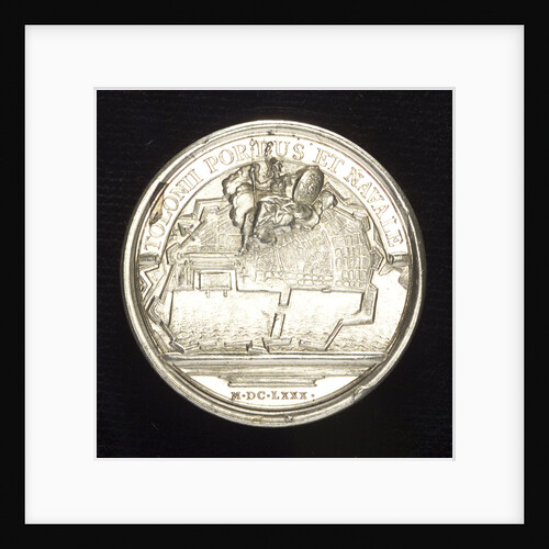 Medal commemorating Toulon being made a naval base; reverse by J. Mauger
