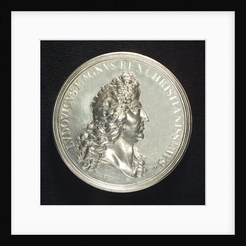 Medal commemorating the action off Beachy Head, 1690; obverse by H. Roussel