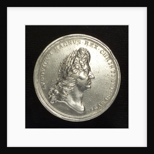 Medal commemorating the protection of Dunkirk; obverse by J. Nilis