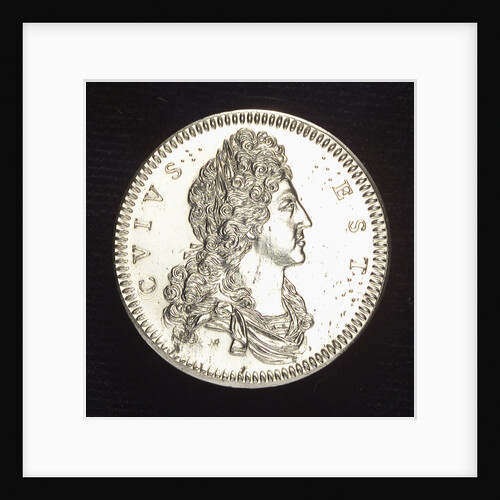 Medal commemorating James the Elder Pretender (1688-1766); obverse by N. Roettier