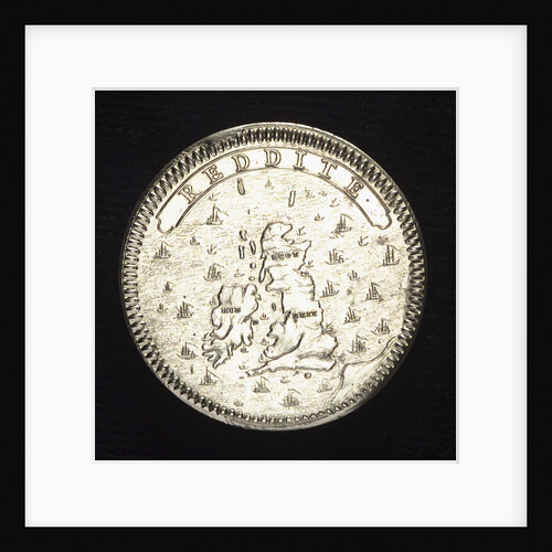 Medal commemorating James the Elder Pretender (1688-1766); reverse by N. Roettier