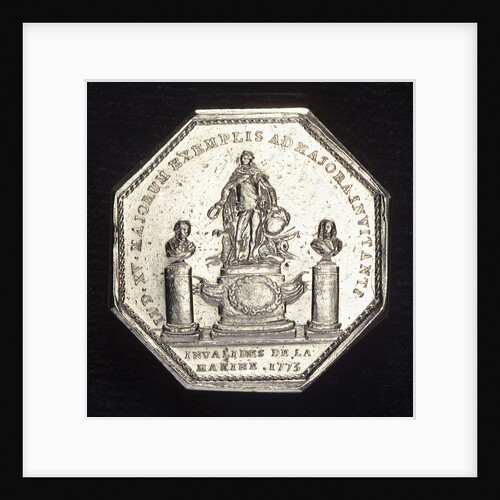 Medal commemorating naval invalids; reverse by B. Duvivier
