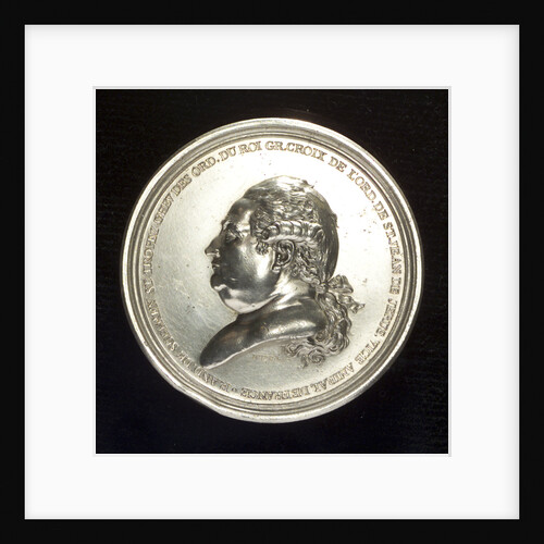 Medal commemorating Admiral Pierre André de Suffren Saint Tropez (1729-1788) by Augustin Dupr