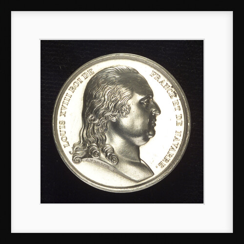 Medal commemorating the Expedition of the corvette 'Uraine', 1817; obverse by B. Andrieu; J.P. de Puymaurin