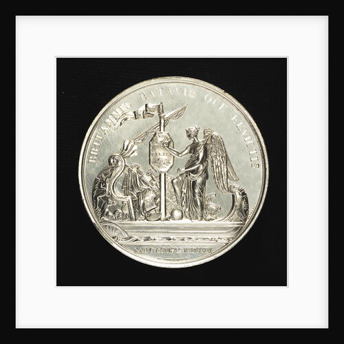 Memorial medal to Admiral Louis Alexandre de Bourbon, Comte de Toulouse (1678-1737), commemorating the action off Malaga 1704; reverse by R. Gayrard