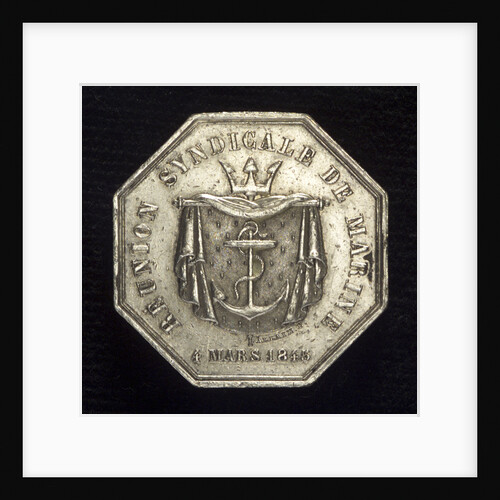 Medal commemorating the Réunion syndicate de Marine by Allain