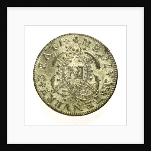 Counter commemorating Vice-Admiral de la Meilleraye, (died 1589); reverse by unknown