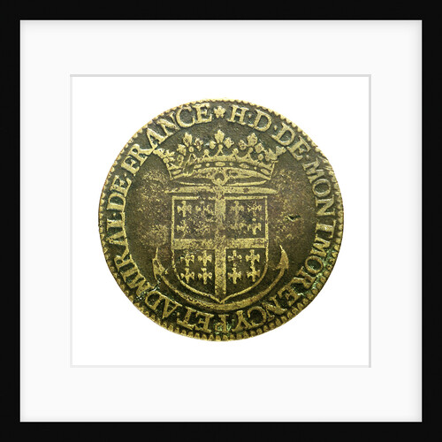 Counter commemorating Henri, Duc de Montmorency et Damville (1595-1632); obverse by unknown