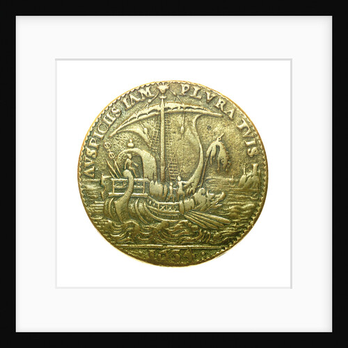 Counter commemorating Cardinal Armand Jean Duplessis, Duc de Richelieu (1585-1642); reverse by unknown