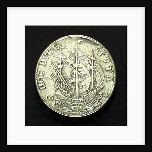 Counter commemorating Cardinal Armand Jean Duplessis, Duc de Richelieu (1585-1642); reverse by unknown