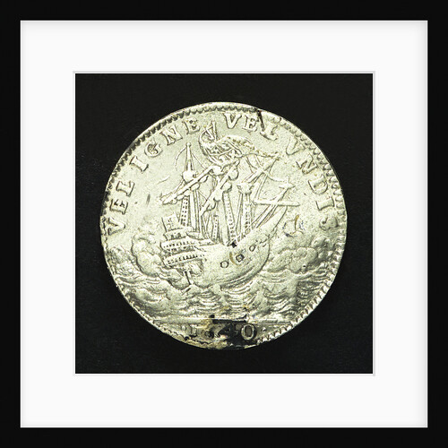 Counter commemorating Cardinal Armand Jean Duplessis, Duc de Richelieu (1585-1642); reverse by unknown