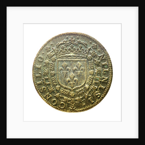 Counter commemorating the death of Cardinal Richelieu, 1642; obverse by unknown