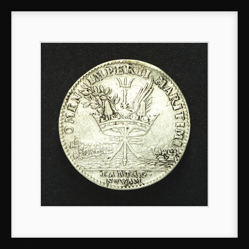 Counter commemorating the Battle of Cartagena, 1643; reverse by unknown
