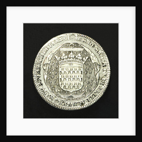 Counter commemorating Armand de Maillé, Duc de Brézé (1619-1646), and his devotion to the Queen by Unknown