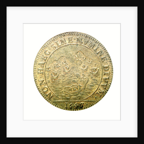 Counter commemorating Admiral César, Duc de Vendôme (1594-1665),  and the capture of Porto Longone [Elba], 1647 by Unknown