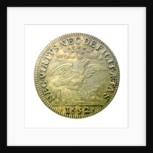 Counter commemorating Admiral César, Duc de Vendôme (1594-1665),  and the capture of Porto Longone [Elba], 1647 by Unknown