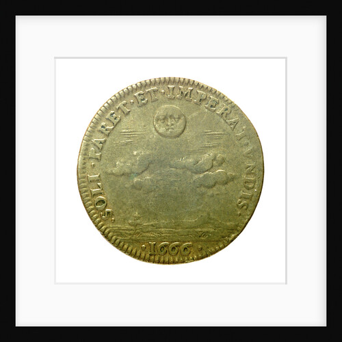Counter commemorating Admiral César, Duc de Vendôme (1594-1665) by unknown