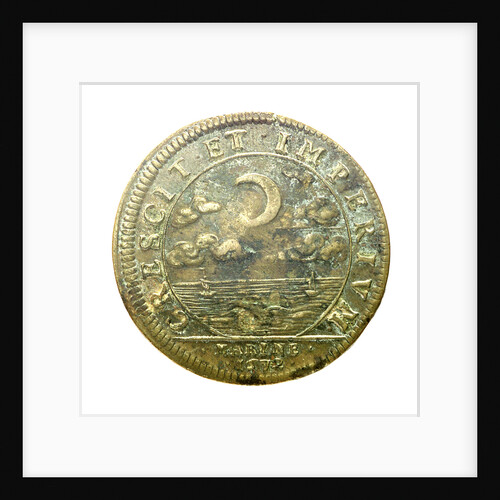 Counter commemorating the French fleet building programme; reverse by unknown