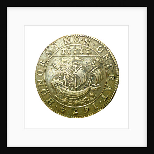 Counter commemorating J. Regnier, King's Equerry, Lord of La Souchais; reverse by unknown