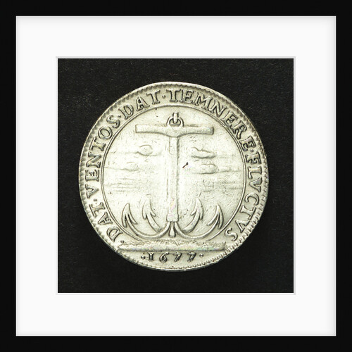 Counter commemorating the war against the Dutch and Spanish fleets; reverse by unknown