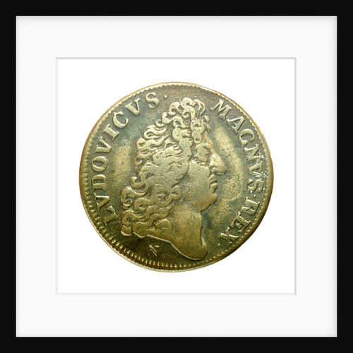 Counter commemorating the capture of Tobago, 1677; obverse by J. Nilis