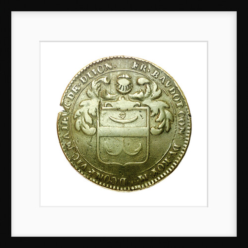 Counter commemorating F. Baudot, the King's Councillor; obverse by unknown