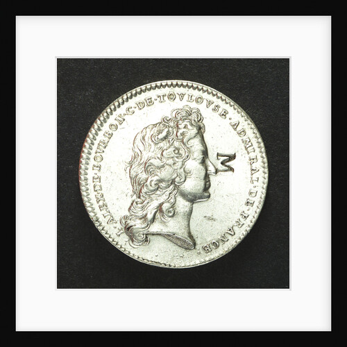 Counter commemorating the British attack on Brest, 1695; obverse by Unknown