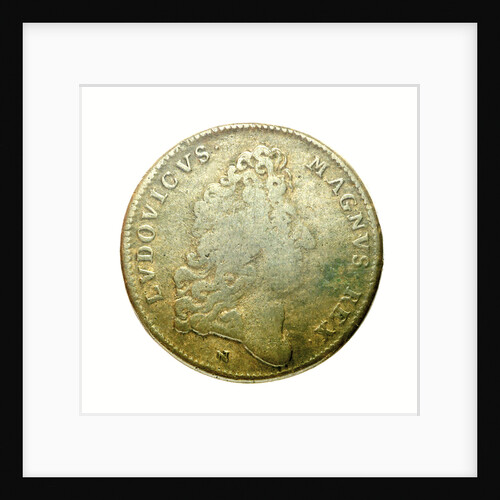 Counter commemorating the Battle of Cartagena, 1697; obverse by J. Nilis
