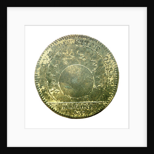 Counter commemorating the activity of Admiral J. Bart; reverse by H.