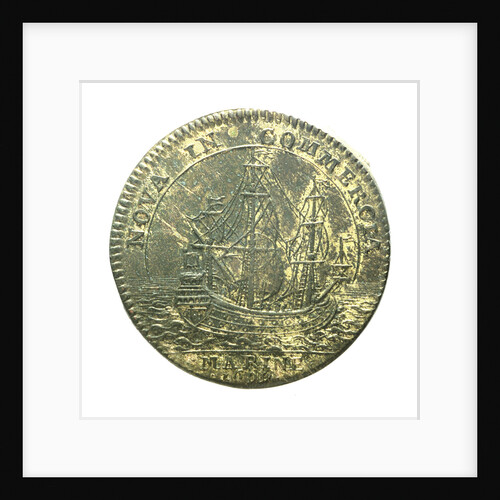 Counter commemorating the cruise of Beauchesne to the coasts of Chile and Peru for trade purposes; reverse by Unknown