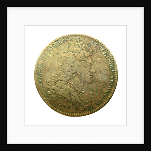 Counter commemorating Admiral Louis Alexandre de Bourbon, Comte de Toulouse (1678-1737); obverse by H. Roussel