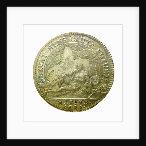 Commemorative counter; reverse by H. Roussel